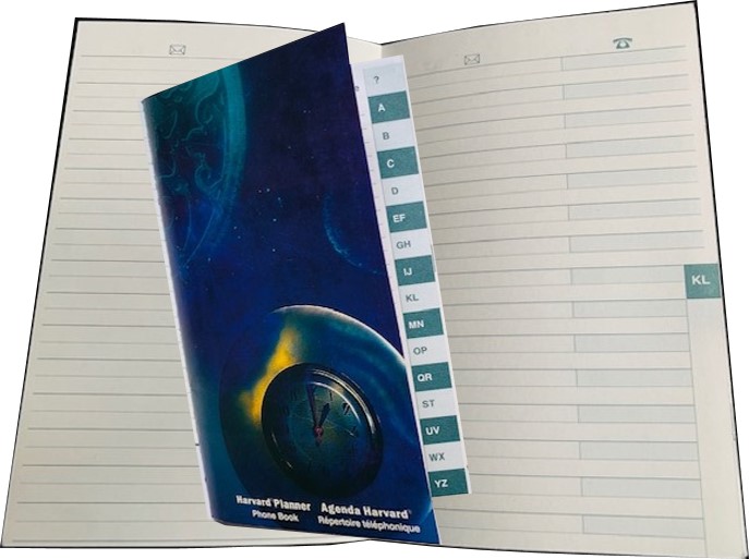 Harvard Planner's Address Book